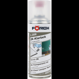 Spray lac, Forch L206, culoare transparent, cantitate 400 ml