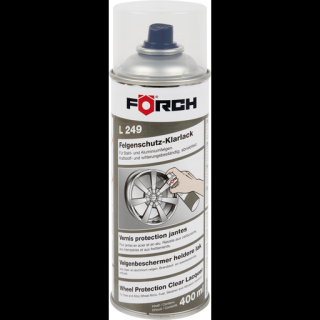 Spray lac, Forch L249, culoare transparent, pentru jante, cantitate 400 ml