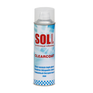 Spray lac, Soll S700004, incolor transparent, cantitate 500 ml