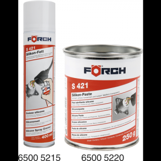 Spray Pasta vaselina, Forch S421, de ungere cu silicon, gramaj 400 ml   250 grame
