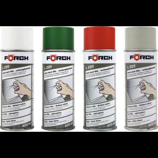 Spray vopsea, Forch L220, cu luciu sidefat, culoare la alegere, gramaj 400 ml