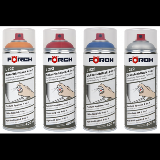 Spray vopsea, Forch L222, 4 in 1, in strat gros, culoare la alegere, gramaj 400 ml