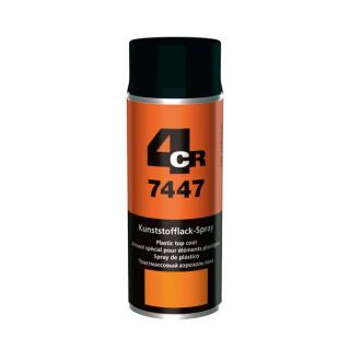 Spray vopsea pentru plastic, 4CR 7447, culoare gri   negru, cantitate 400 ml