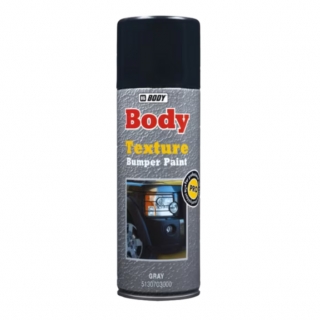Spray vopsea structurata, HB Body Bumper Paint, culoare la alegere, pentru plastic cantitate 400 ml
