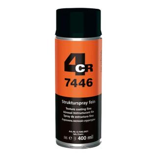 Spray vopsea structurata pentru plastic, 4CR 7446 Bumper Paint, culoare transparent, cantitate 400 ml