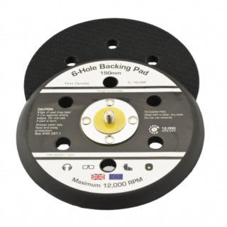 Suport de slefuire dur, Flexipads FP17420, prindere 5 16, diametru O 150 mm, 6 gauri