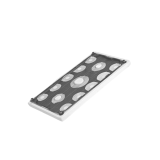 Talpa cauciuc, Rupes 983.001, plina SS70, pentru masina de slefuit orbitala, dimensiune 115 x 210 mm
