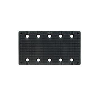 Talpa cauciuc, Rupes 983.002, 10 gauri, pentru masina de slefuit orbitala, dimensiune 115 x 210 mm