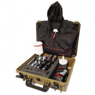 Valiza promo SATAjet   Jet X Digital Pro HVLP O 1.3 mm, SATAjet   Jet X Digital Pro RP O 1.3 mm, pistol de filler, pistol retus, masca si combinezon