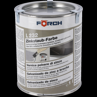 Vopsea, Forch L232, pe baza de pulbere de zinc, cantitate 1 litru