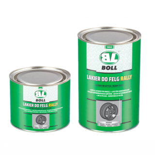 Vopsea pentru jante, Boll PRBL-142X, culoare argintiu   negru, cantitate 0.50   1 litru