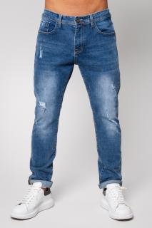 Blugi lungi din denim Blue