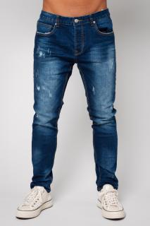 Blugi lungi din denim Dark Blue II