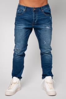 Blugi lungi din denim Dark Blue