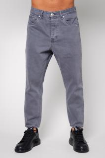 Blugi lungi din denim Grey Anthracite