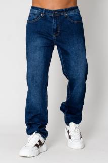 Blugi lungi din denim Regular Dark Blue III
