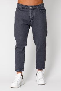 Blugi lungi din denim Regular Light Black