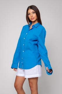 Camasa Boyfriend din IN Royal Blue
