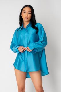 Camasa cu maneca lunga Turquoise