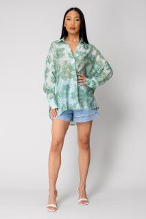 Camasa Femei maneca lunga Light Green