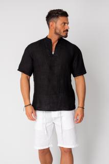 Camasa tip tunica 100% In Black