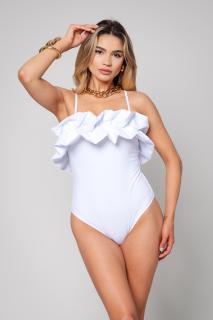 Costum de Baie intreg White