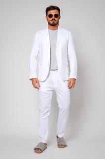 Costum Ralph din IN sacou si pantalon lung White