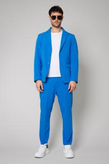 Costum sacou si pantalon lung Royal Blue