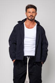Jacheta Fas Windbreaker Black