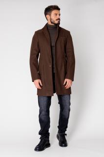 Palton cu nasturi Brown