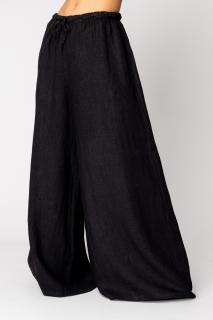 Pantalon lung extra-wide 100% IN Black