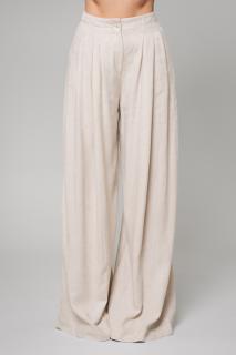 Pantalon lung Larg IN Beige