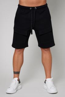 Pantalon scurt Cargo Black