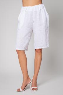 Pantalon Scurt din 100% In White