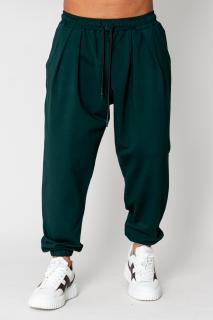 Pantaloni lung Baggy Bottle Green