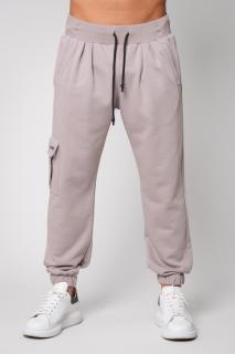 Pantaloni lung cargo Warm Taupe II