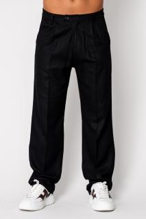 Pantaloni lung din IN Black