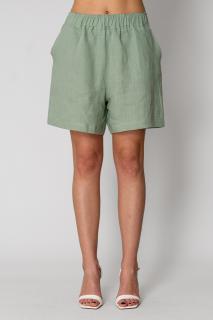 Pantaloni Scurt Amelie din 100% IN Light Olive