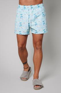 Pantaloni scurt de baie Bleu