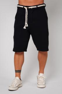 Pantaloni scurti cu snur Black
