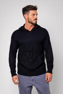 Pulover cu gluga Black II