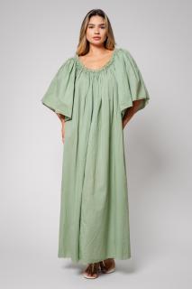 Rochie lunga larga Light Olive