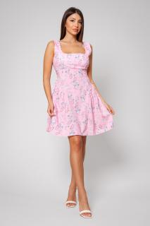 Rochie scurta cu spatele gol Pink