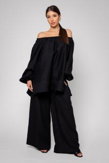 Set Bluza si Pantalon lung din 100% IN Black