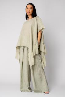 Set Bluza si Pantalon lung din Light Olive
