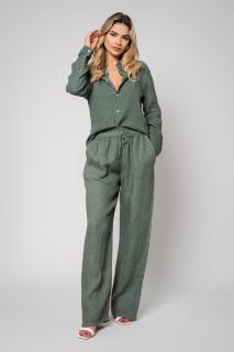 Set Camasa si Pantalon lung din IN Dark Olive