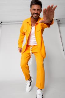 Set Camasa si Pantalon lung Orange