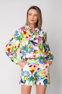 Set Camasa si Pantalon scurt Multicolor