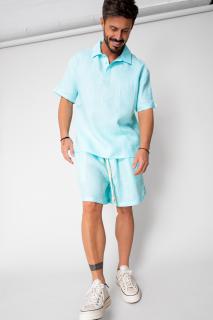 Set din In camasa si pantalon scurt Mint