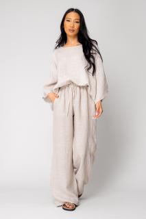 Set Kalie Bluza si Pantalon lung 100% IN Beige